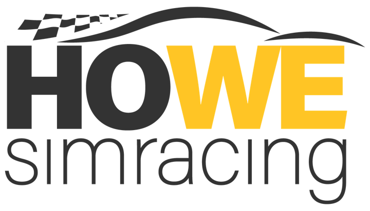 Logo HOWE simracing, dunkle Version